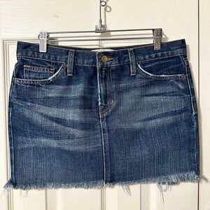 GAP Blue Denim Mini Skirt
